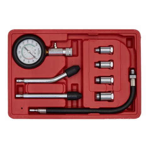 sealey ct955 8pc petrol engine compression test kit|Sealey CT955 Petrol Engine Compression Test Kit 8pc .